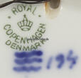 Dänemark / Kopenhagen / Copenhagen 1928 Royal Copenhagen Denmark / Weihnachtsteller / Wandteller / Jahresteller / ... 1-2