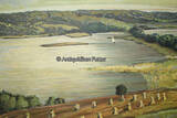 Mecklenburgische Seenplatte O.J. Schulwandkarte / Schul Lehrtafel / Rollbild Karte / Erdkunde / Mecklenburger ... 2-3