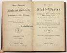 Solingen 1868 F. L. Schirlitz / Die Fabrikation der Stahl=Waaren oder Herstellung der Messer.. 2-3