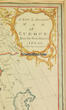 Europa um 1765 Kolorierter Kupferstich aus dem Sieur Robert