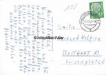 1957 Ansichtskarte / Postkarte / Ludwigsburg, Myliusstraße 2