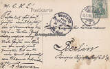 Herne 1906 Ansichtskarte / Postkarte / Zulu War Dance 2