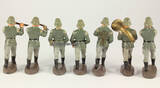 Drittes Reich O.J. Wehrmacht / Kapelle / 7 Massefiguren 2-3