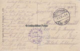 Deutsches Reich 1917 Ansichtskarte / Postkarte / Künstlerkarte / Gräber / Ich hatt