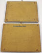 Bergerhausen / Rellinghausen / Essen 1897 / 1899 Gerahmte Totenzettel / Totenbriefe / Trauerzettel / Joh. Georg, Katherina Müller 1-2