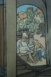 Bundesrepublik Deutschland 1950-1965 Schulwandkarte / Rollbild Karte / Lehrtafel / Märchen / Dornröschen 1-2