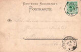 Geisecke/5840 Schwerte 1895 Ansichtskarte,Vorläufer/Gruss aus Wellenbad Geisecke 2