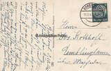 Borghorst / Steinfurt / Westfalen 1940 Ansichtskarte / Postkarte / Münsterstraße mit Rathaus 2
