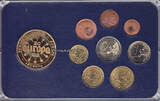 Lettland 3,88 Euro 2014 Kursmünzensatz / Euro - Sonderedition UNC