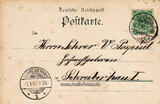 Neusalz an der Oder 1898 Lithographie/Gruss aus Neusalz a.O. 3