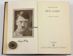 Drittes Reich 1943/1945 Adolf Hitler / Mein Kampf / Volksausgabe / Kreuzer Nürnberg 5.Kriegs-Weihnachten 2