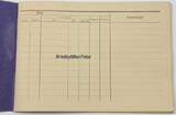 Drittes Reich um 1940 Blanco Flugbuch 2
