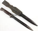 Drittes Reich um 1943 Wehrmacht / Herr / Bajonett M 84/98 III. Modell mit Bakelitgriffschalen mit ... 2-3