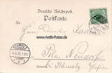 Deutsches Reich 1900 Ansichtskarte/Zur Erinnerung an S.M. Torpedoboots-Division auf dem Rhein. 2
