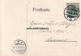 Barsinghausen / Hannover 1906 Ansichtskarte / Postkarte / Glück Auf vom Bergfest Barsinghausen. 2