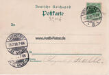 Dortmund/Cörne/Körne 1898 Litho/Cörne/Gruss aus dem Gartenrestaurant von Wilh. Heinke 2