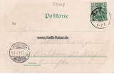 Dortmund/Brünninghausen 1900 Litho/Gruss aus dem Deutschen Hause / Garten-Anlagen. / Scheibenstand. / . . . 2