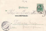 Dortmund / Wellinghofen / Hörde 1902 Litho/Gruss aus dem Kaiser=Friedrich=Hain / Wellinghofer=Heide bei Hörde, den/... 2