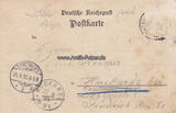 Berghausen/Rellinghausen/Essen 1896 Litho Vorläufer/Restaurant u. Café Wwe Wilh. Weiss Berghausen, d. bei ... 3