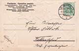 Deutsches Reich 1905 Ansichtskarte / Postkarte/ Prägekarte / Briefmarkensprache / Sigmaringen-Schloss 2-3