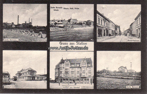 Dortmund/Lütgendortmund O.J. Ansichtskarte/Postkarte/Gruss aus Station