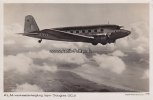 Niederlande Ansichtskarte/Postkarte/K.L.M.-verkeersvliegtuig, type Douglas DC-2 -