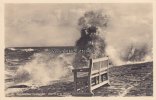 Cuxhaven Ansichtskarte/Postkarte/16 Nordseebad Cuxhaven. Sturm a. d. Küste -