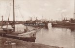 Emden Ansichtskarte/Postkarte/Emden, Neuer Hafen. -