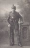 Deutsches Reich/Beleke Kabinettfoto/Soldat in Ausrüstung -