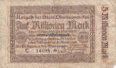 Oberhausen/Rheinland 5 Million Mark Stadt -