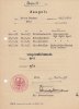 Bundesrepublik Deutschland/Köln Deutsche Bundesbahn/Güterabfertigung Köln Gereon/Zeugnis von Peter Becker -