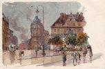 München Ansichtskarte/Künstler-Postkarte/signiert Kley/Karlsplatz -