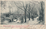 Berlin/Oberspree=Niederschöneweide Ansichtskarte/Postkarte/Gruss aus Café Sedan, Oberspree=Niederschöneweide/... -