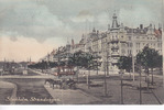 Stockholm/Schweden Ansichtskarte/Postkarte/Stockholm. Strandvägen./Straßenbahn -