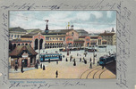 München Ansichtskarte / Postkarte / Prägekarte / München. Zentralbahnhof. -