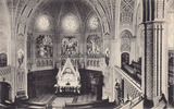 Altenburg Ansichtskarte / Postkarte / Altenburg/Brüderkirche. Innenansicht mit dem Altar. -