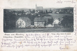 Gleesberg / Aue / Schneeberg-Neustädtel. Ansichtskarte / Postkarte / Gruss vom Gleesberg, Schneeberg-Neustädtel. -