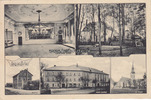 Burkau / Nieder-Burkau / Bischofswerda Ansichtskarte / Postkarte / Gruss aus Burkau / Saal im Nieder-Gasthof / ... -