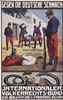  O.J. Deutsches Reich/Frankreich Ansichtskarte / Postkarte / Künstlerkarte / Internationaler Völkerrechts-Bund 2-3