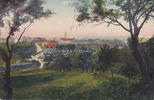 Bürgel i. Th. Ansichtskarte / Postkarte / Bürgel i. Th. - Blick auf die Stadt -