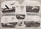 Werdohl Ansichtskarte / Postkarte / Luftsportverein Werdohl e.V. / Segelflugzeugpark ... -