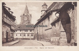 Mühlhausen i. Thür. Ansichtskarte / Postkarte / Mühlhausen i. Thür. / Hospital und Rabenturm. -
