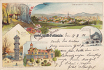 Löbau/Herwigsdorf Ansichtskarte / Postkarte / Litho / Gruss vom Löbauer-Berge. / Honigbrunnen /... -