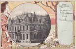 Zittau Ansichtskarte / Postkarte / Jugendstil / Zittau / Haupt-Postamt. -
