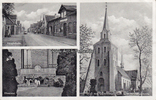 Oldenswort Ansichtskarte / Postkarte / Gruß aus Oldenswort / St. Pankratius-Kirche / ... -