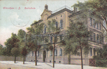 Glauchau i. S. Ansichtskarte / Postkarte / Glauchau i. S. / Realschule. -