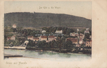 Hameln Ansichtskarte / Postkarte / Gruss aus Hameln / Der Klüt u. die Weser. -