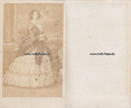 Preussen / Sachsen-Weimar-Eisenach Carte de visite / CdV / Kabinettfoto / Kaiserin Augusta -