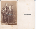 Frankreich Carte de visite / CdV / Napoleon III. mit Familie -