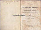 Preussen W. Kinzel u. Freiherr v. d. Goltz / Anleitung zur Errichtung guter Düngerstätten -